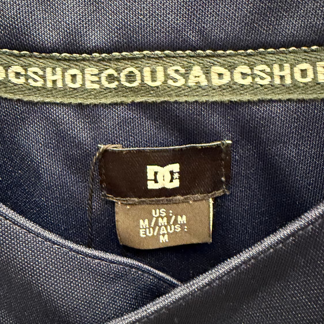 DC Shoes 디씨슈즈 빈티지 네이비 베이스볼 져지 M 상품이미지7