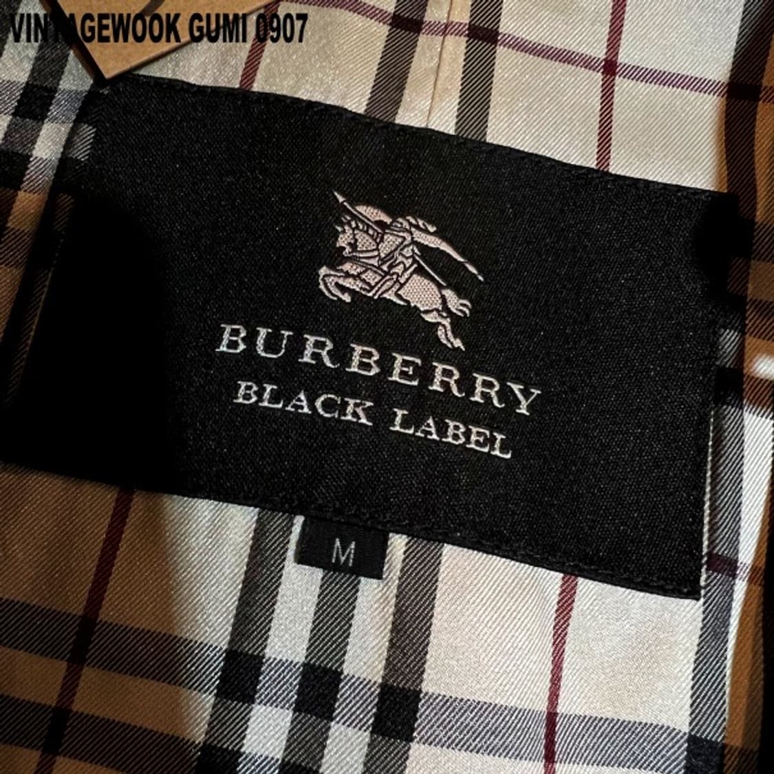 버버리 블랙라벨 코트 상품이미지3