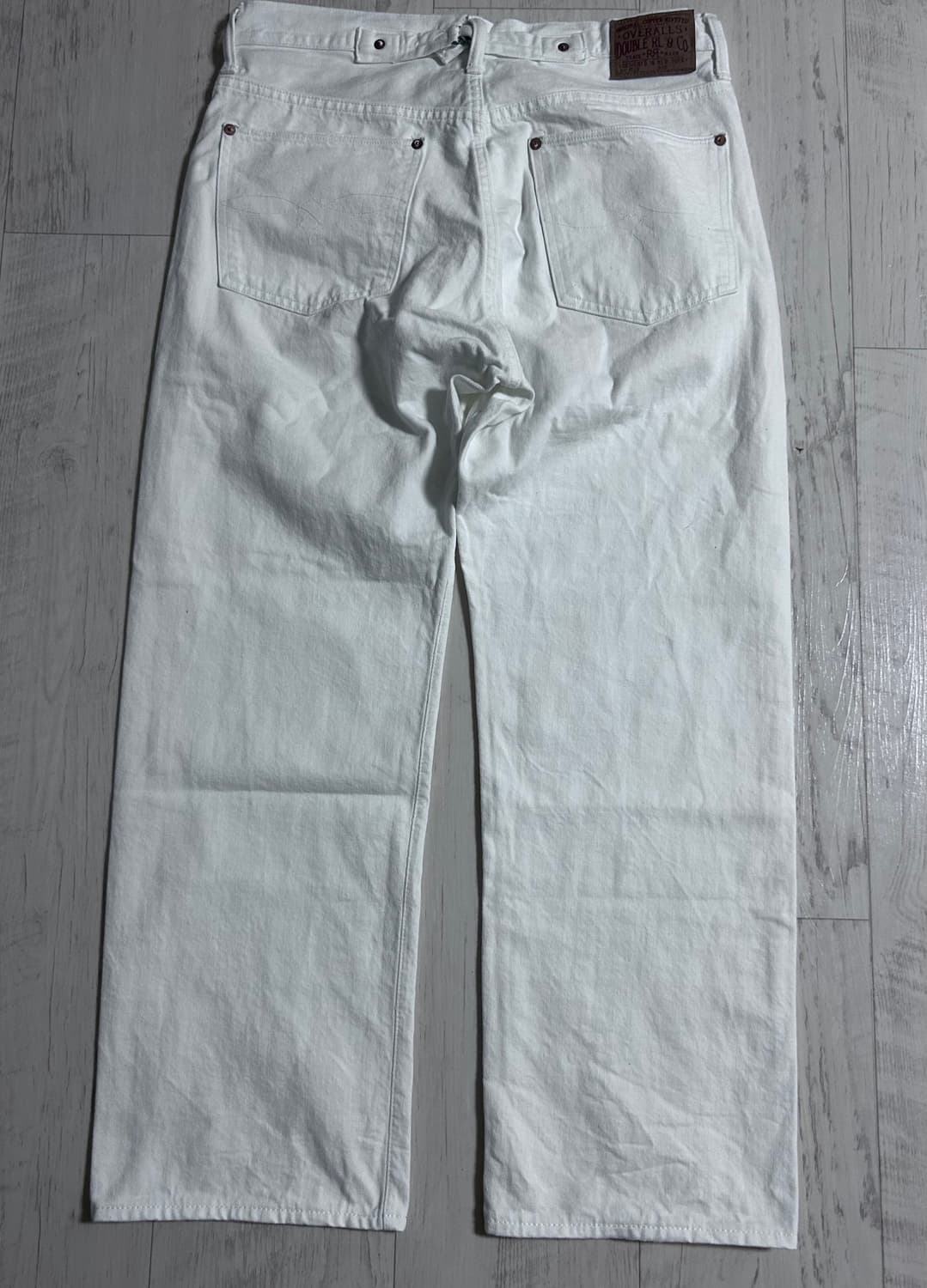 RRL 리미티드 에디션 빈티지 5 포켓 1927 버클백 화이트 32x30 상품이미지2