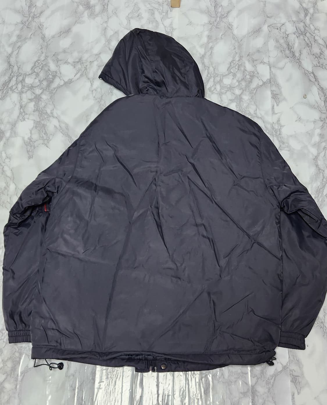 아디다스 삼선 차콜 후드 바람막이 점퍼 자켓 상품이미지4