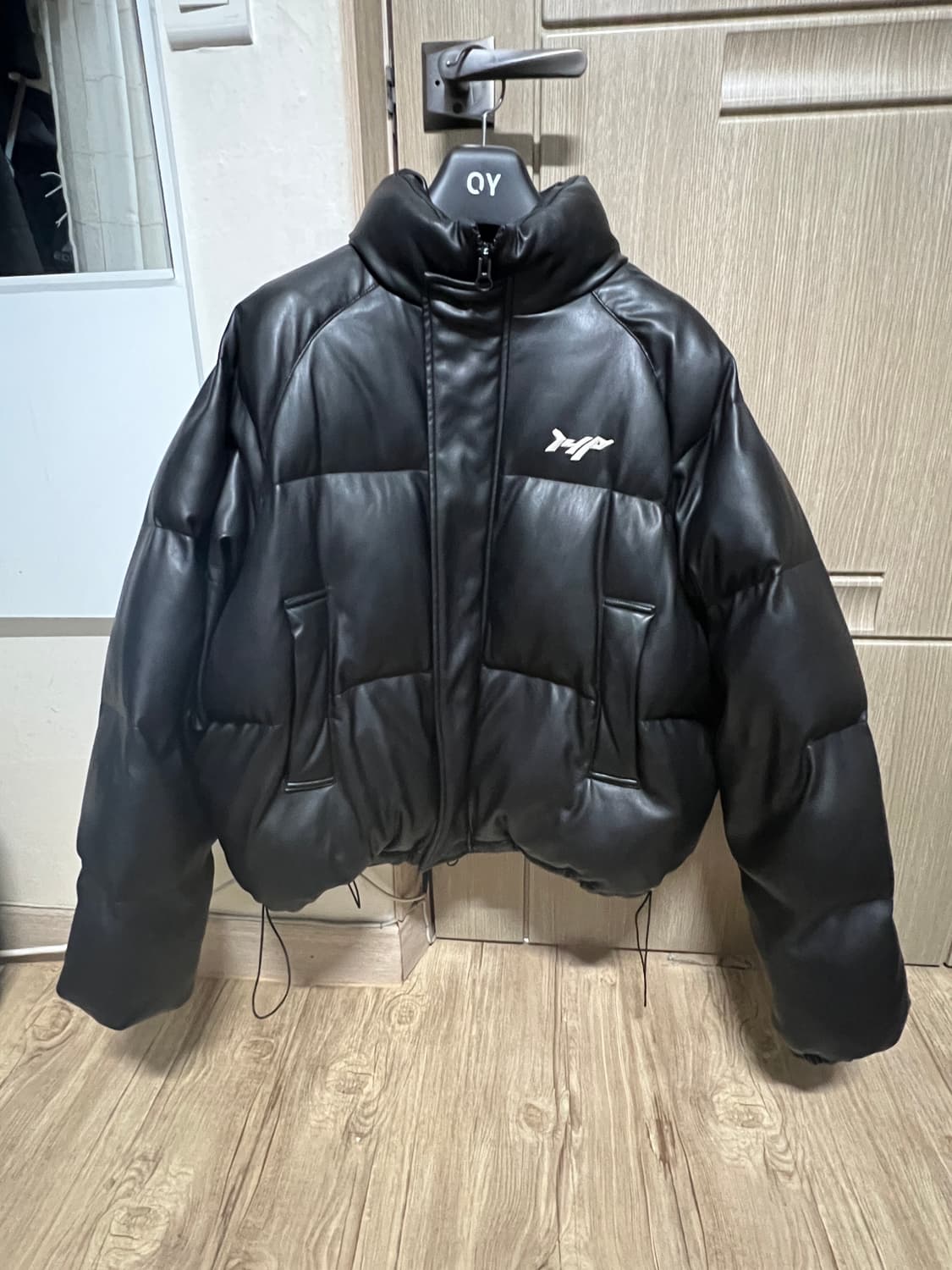 I4P 레더 패딩 상품이미지1