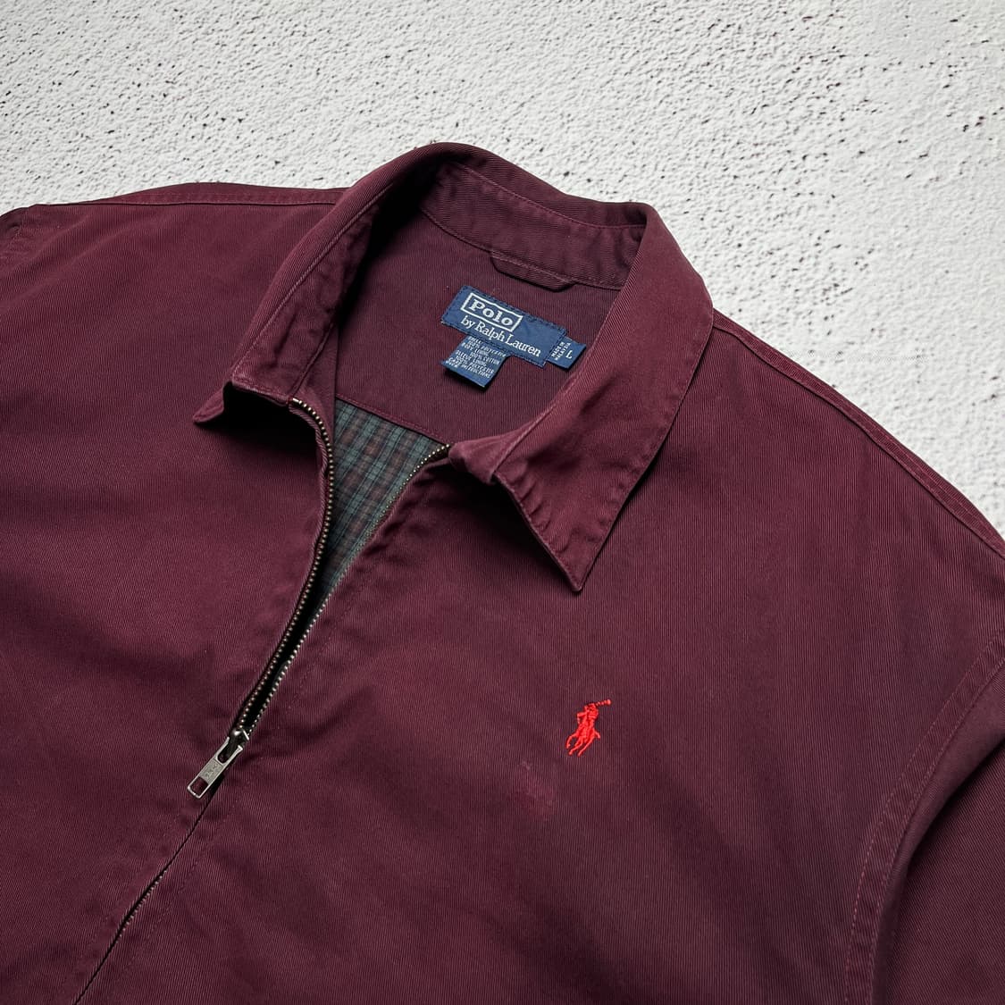 Vintage 90s Polo Ralph Lauren Harrington 상품이미지4