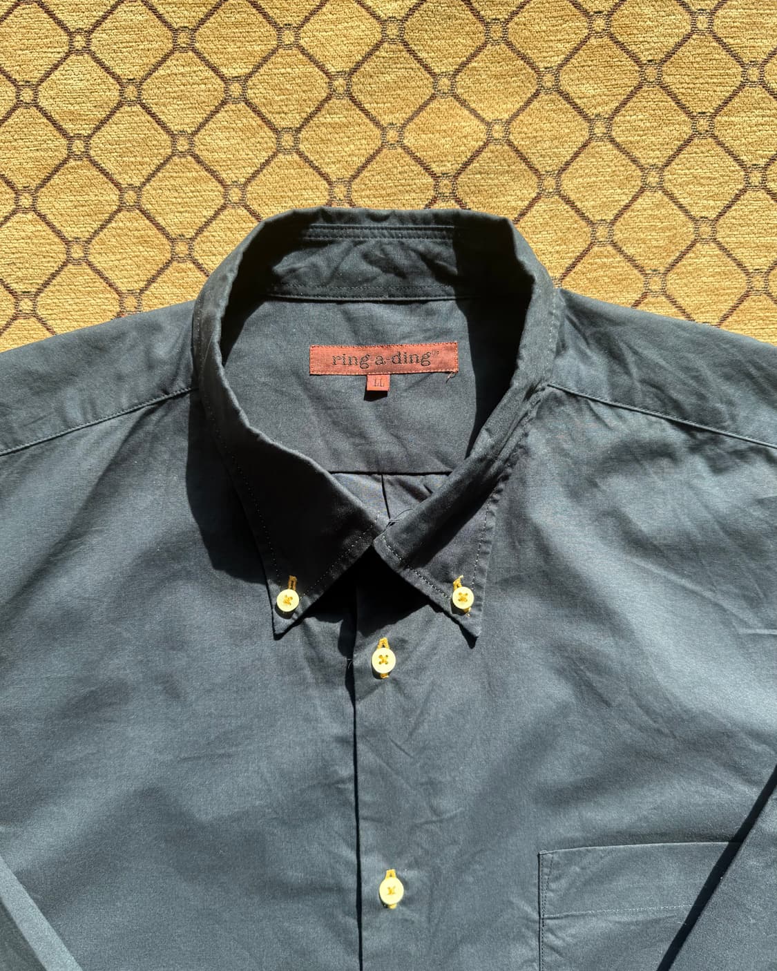 네이비 베이직 셔츠 상품이미지1