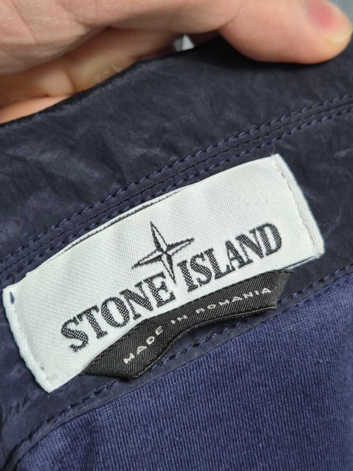 새상품급 95-M 스톤아일랜드 메탈나일론 오버셔츠 자켓 상품이미지2