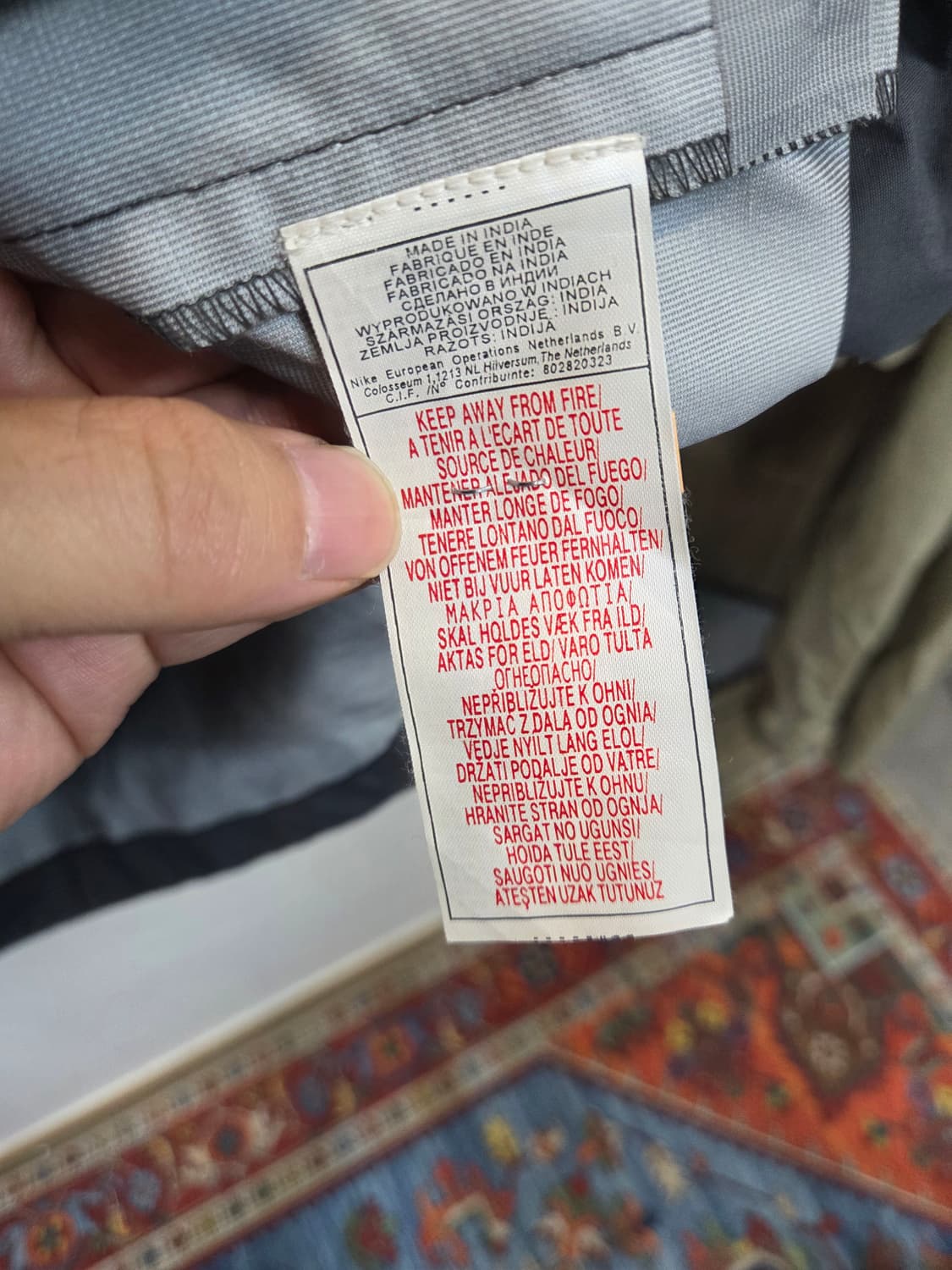 나이키 올드스쿨 유벤투스 심실링 바람막이 자켓 L xl 상품이미지4