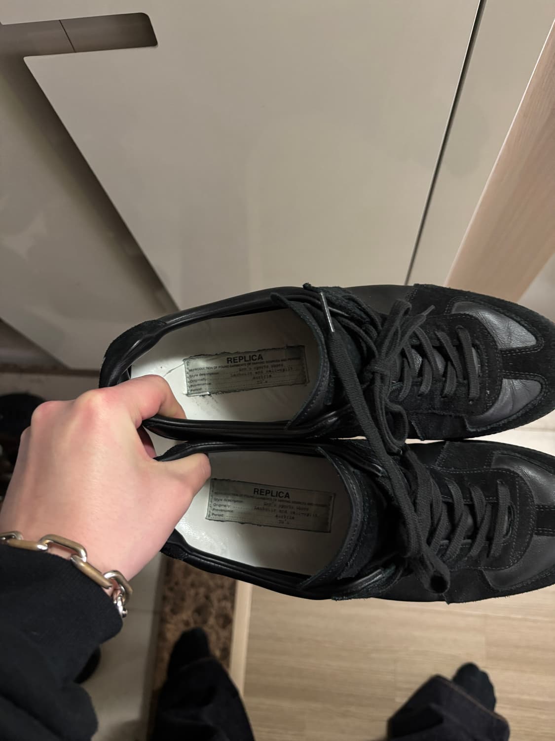 마르지엘라 독일군 올블랙 41size(260) 상품이미지5