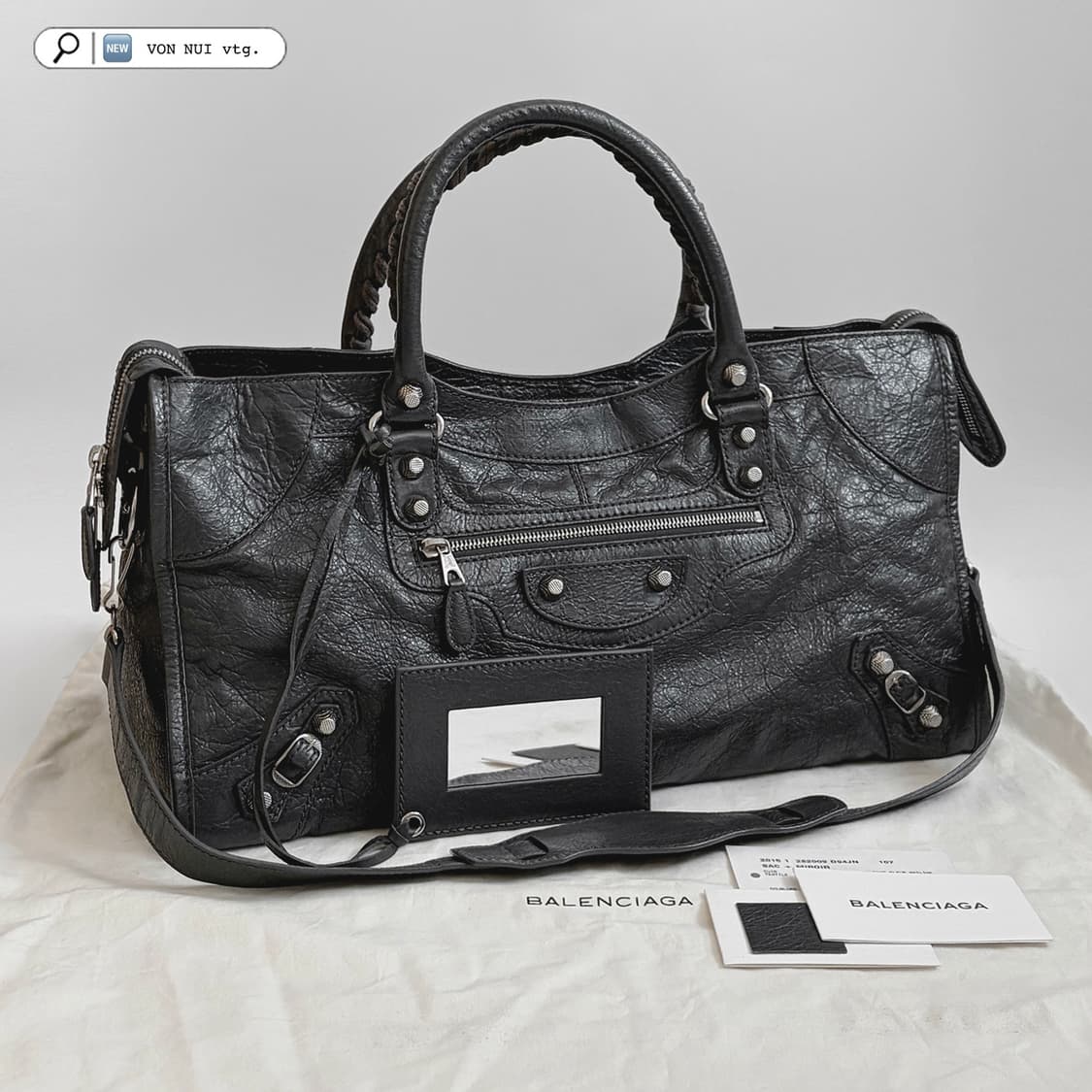 발렌시아가 시티백 뉴자이언트 파트타임 판매합니다. 상품이미지1