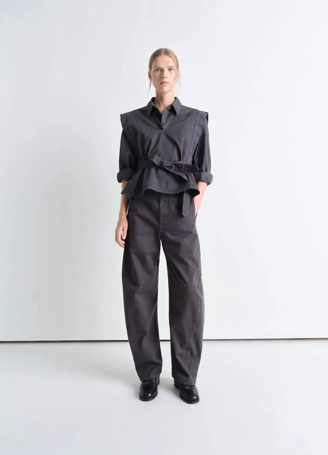 르메르 트위스티드 벨티드 팬츠 S 상품이미지3