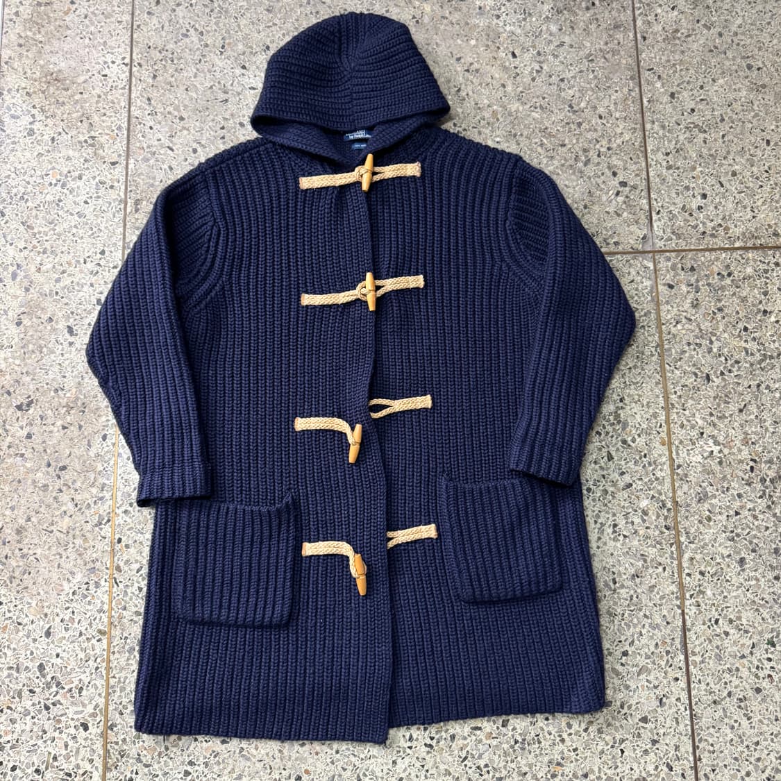 [L~XL] Polo 폴로 랄프로렌 니트 더플 코트 상품이미지1