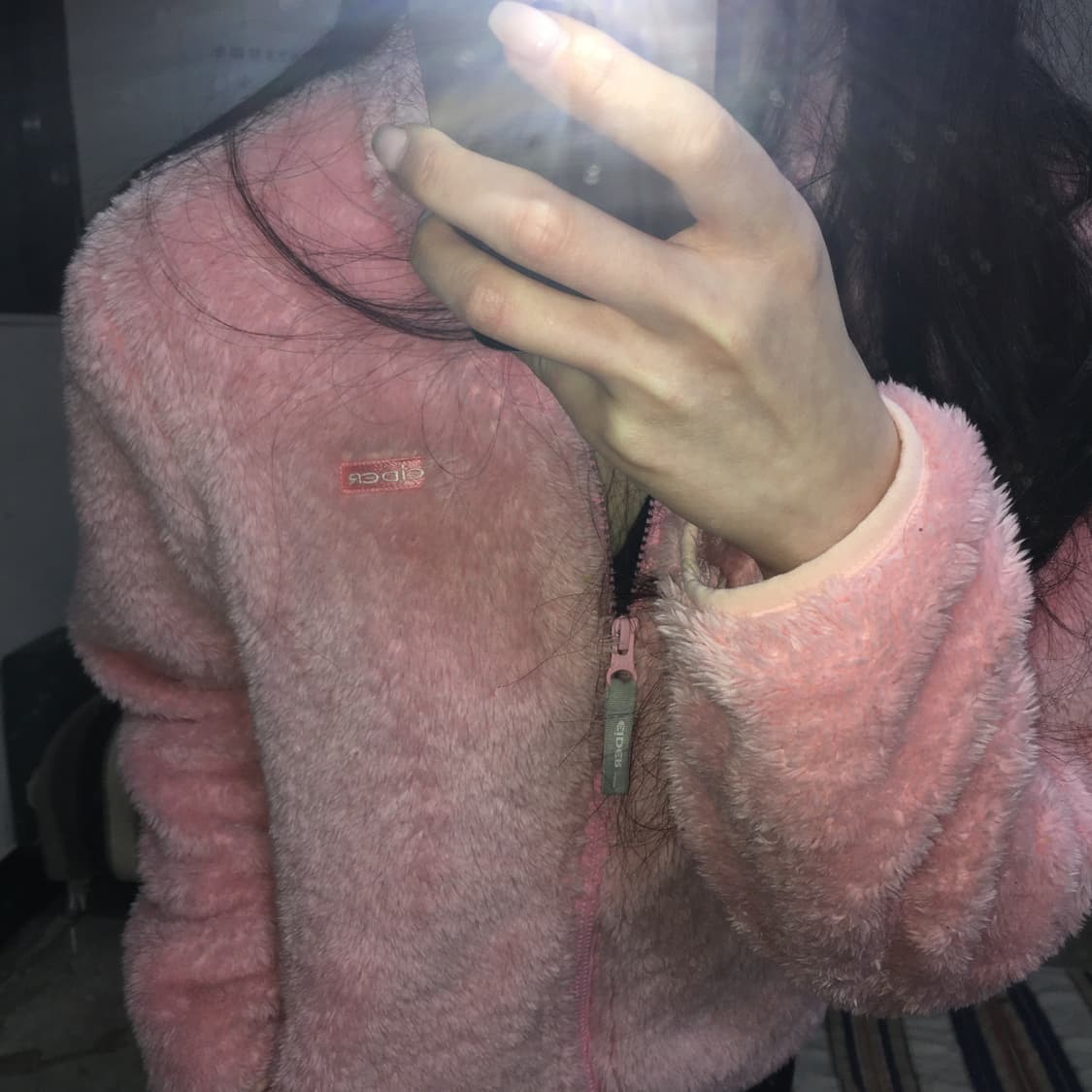 투티/0303 EIDER 플리스 뽀글이 후리스 러블리 스포티 핑크 연핑크 상품이미지1