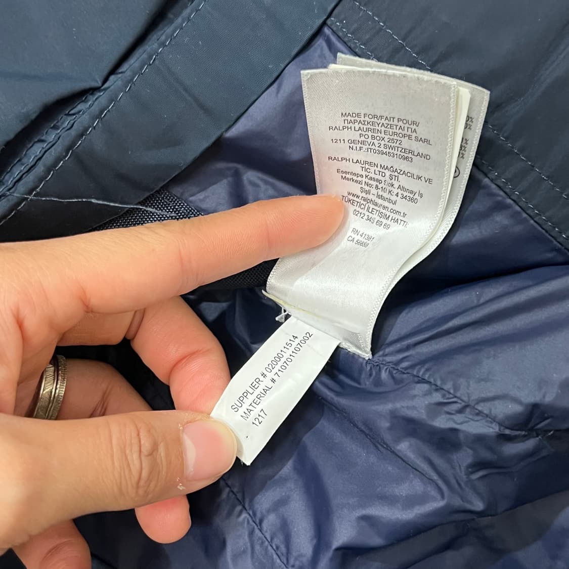 [100-105] 폴로 랄프로렌 사파리나일론자켓 상품이미지5