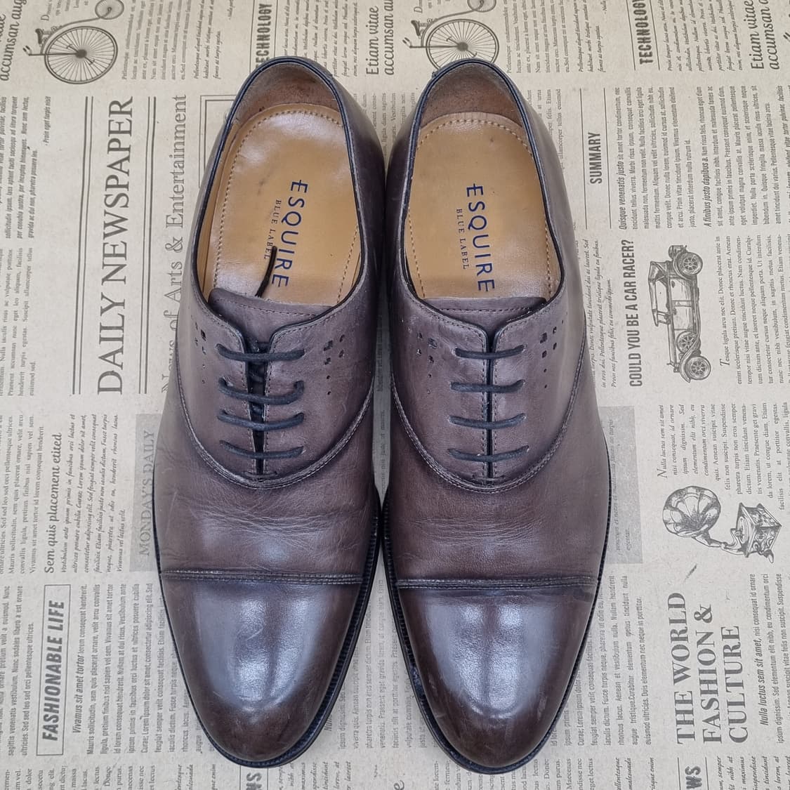 에스콰이어 블루라벨 남성정장구두255 상품이미지2