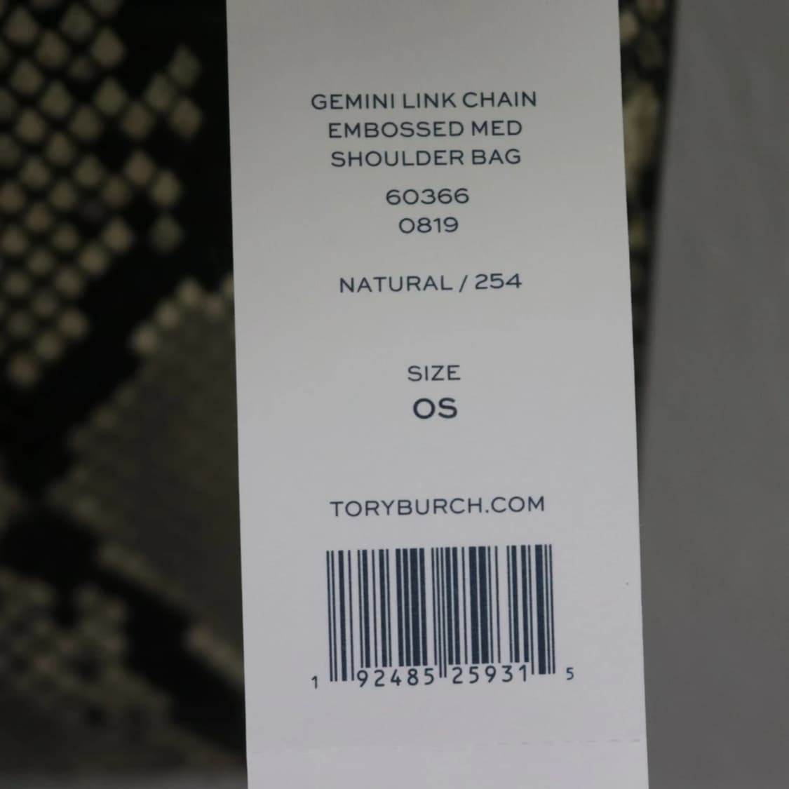 토리버치 금장 체인 숄더 백 63376 상품이미지10
