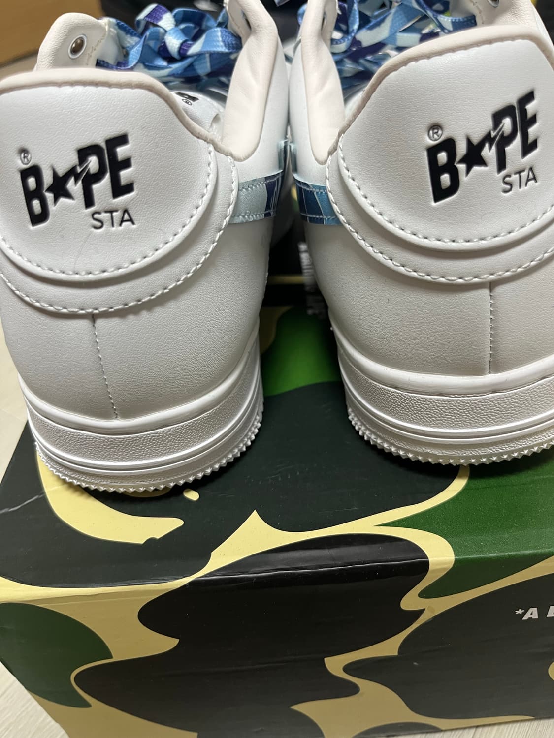 BAPE 스타 블루 새상품 팝니다 상품이미지2