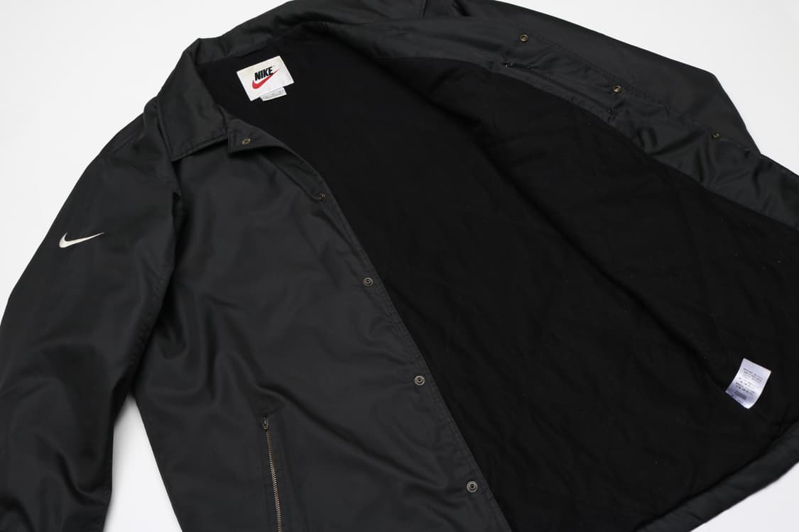 [M] 90's 나이키 스우시 올드스쿨 누빔 코치자켓 상품이미지5