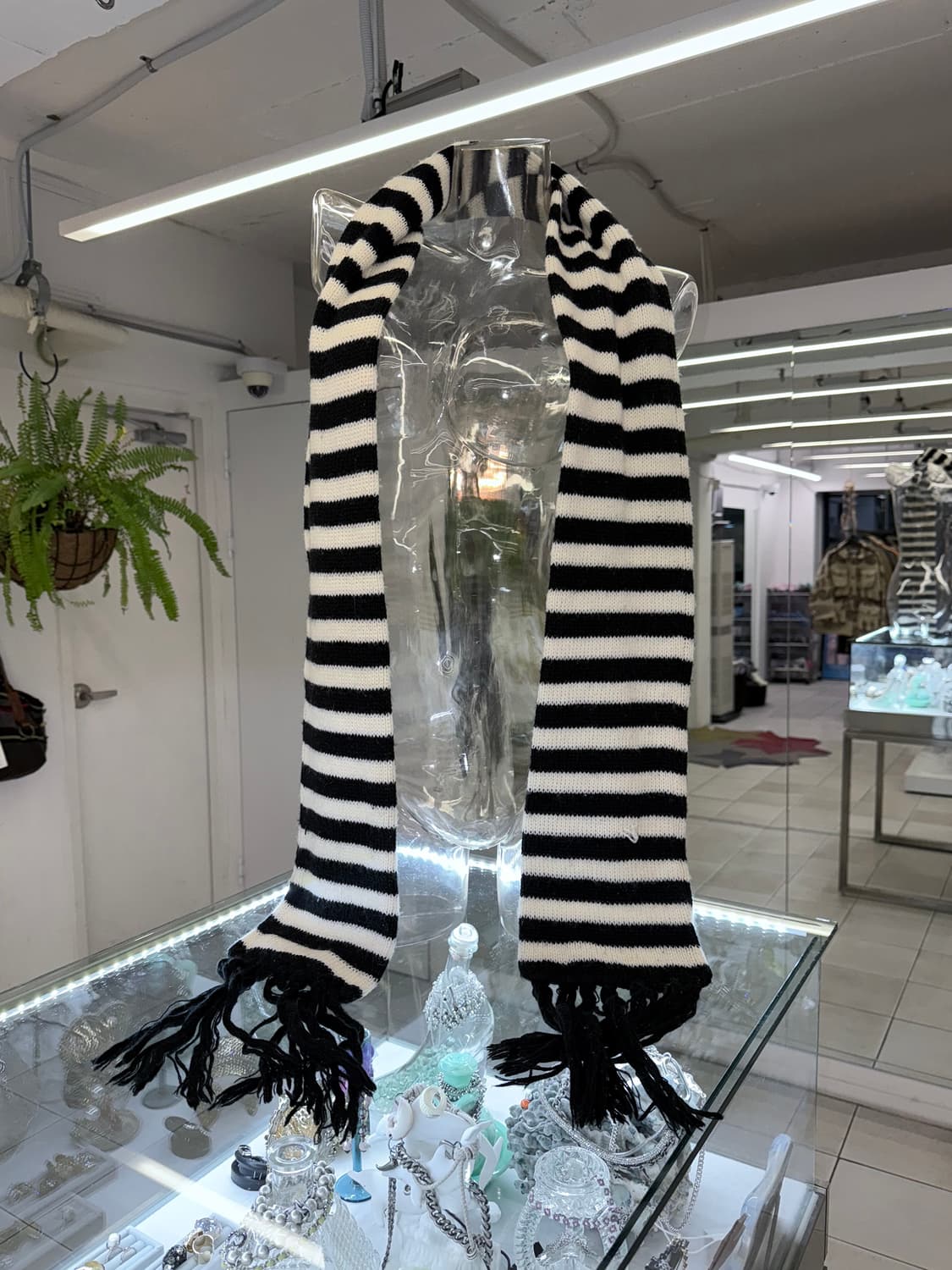 stripe knit muffler 상품이미지3