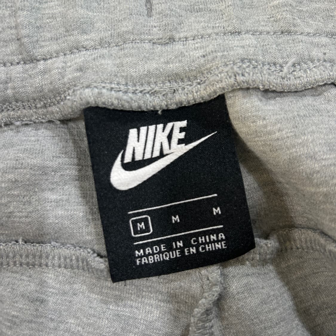 나이키 테크 플리스 조거 팬츠 회색 m 상품이미지2