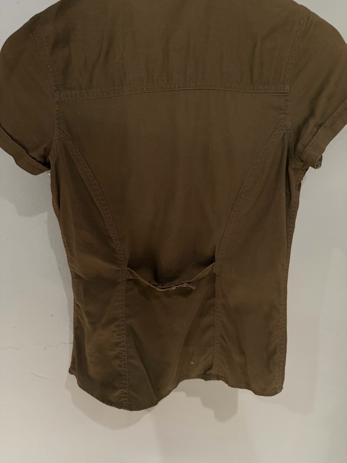 back number v-neck pocket shirt 상품이미지10