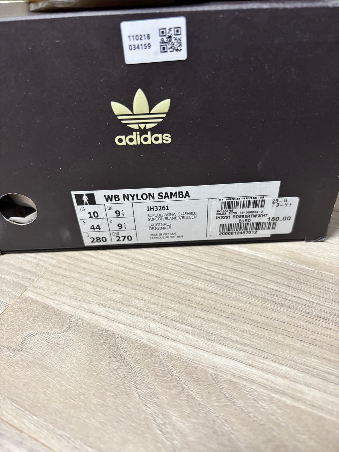 아디다스 웨일스 보너 삼바 서플라이어 컬러 원더화이트 상품이미지5