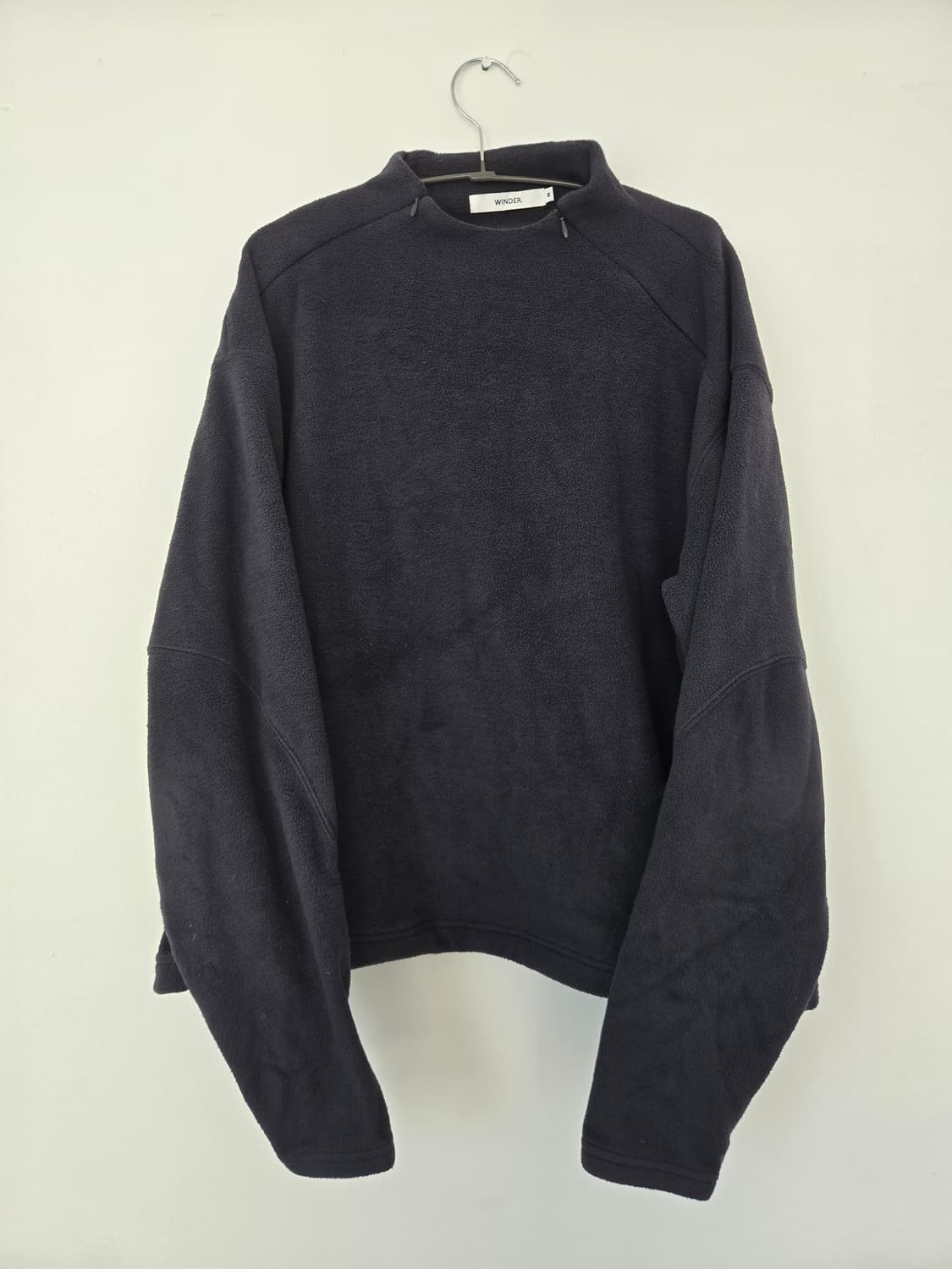 윈더 플리스 풀오버 탑 츠통령 m 상품이미지3