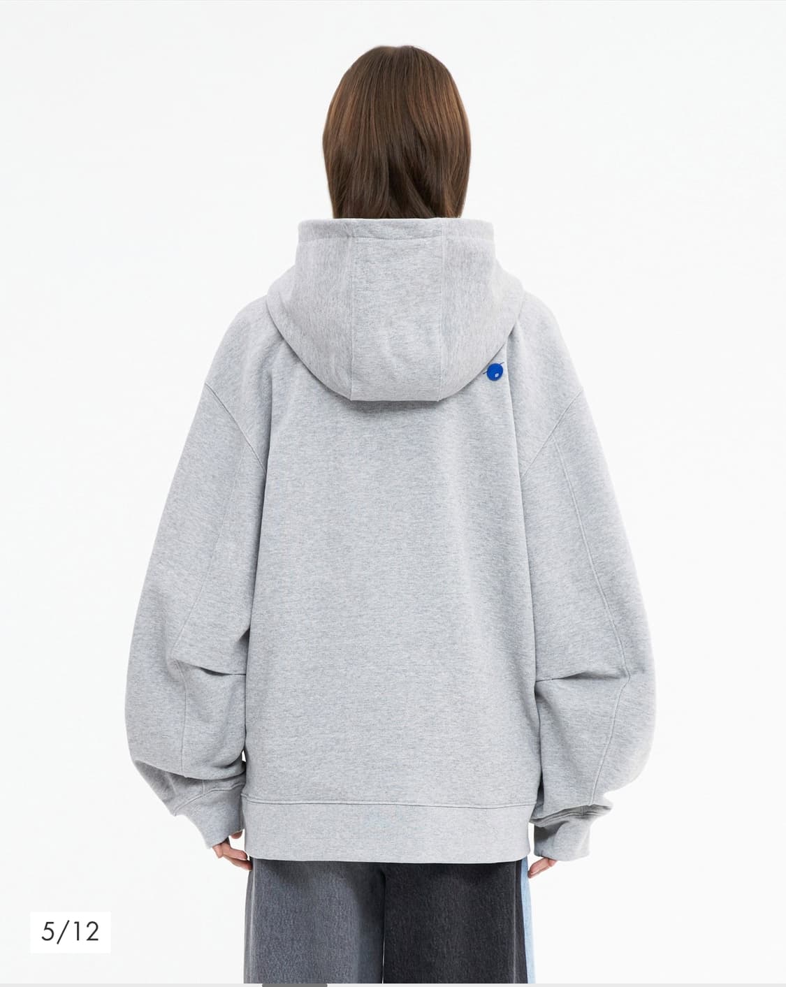 아더에러 trs 데칼 후드 집업 그레이 A1 상품이미지2