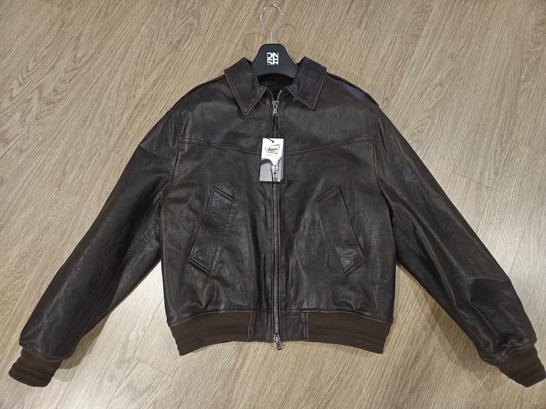 (새상품) DNSR 프리미엄 람포 램스킨 레더 자켓 브라운
XL 상품이미지2