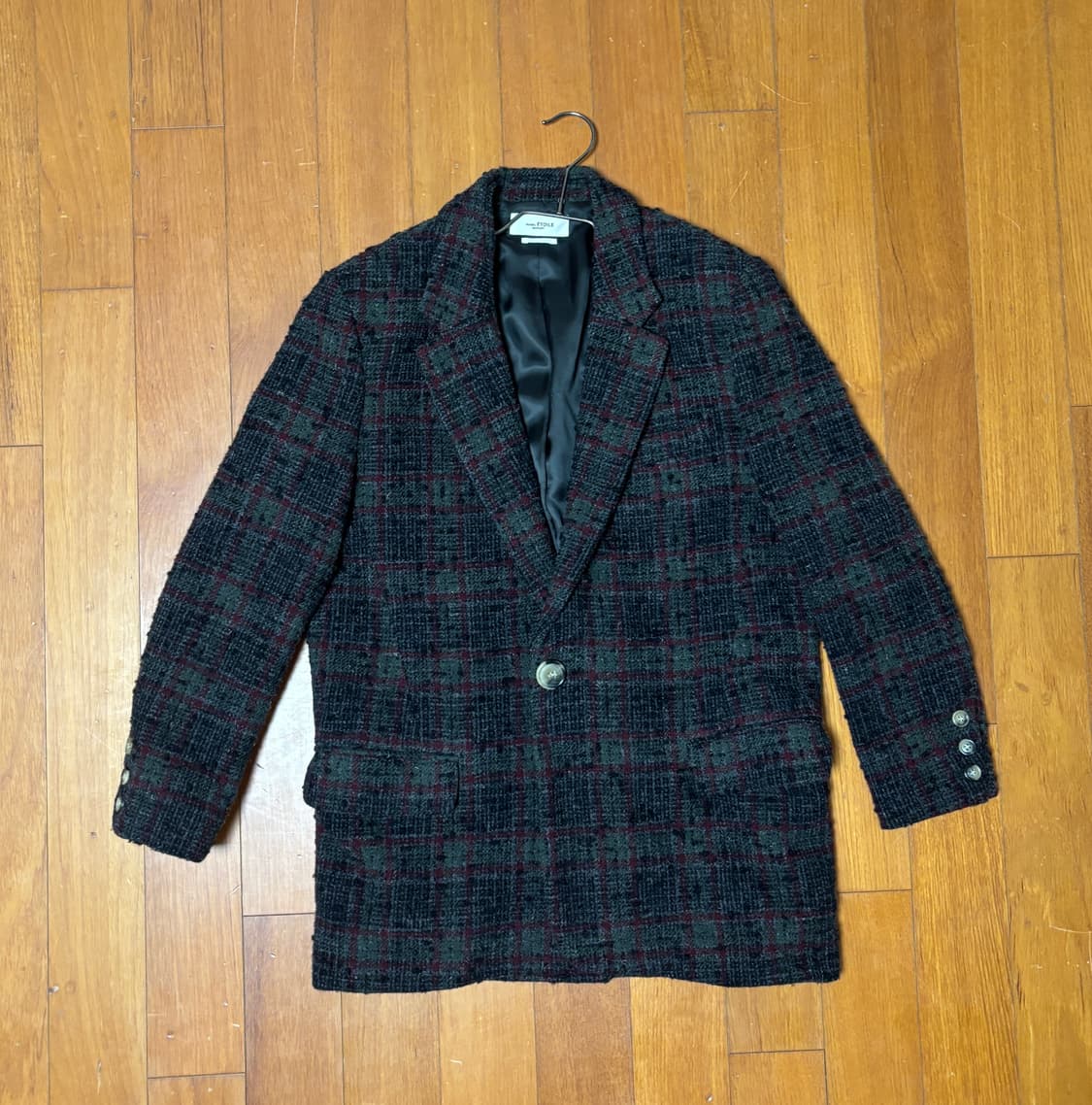 이자벨 마랑 에뚜왈 체크 트위드 자켓 상품이미지7