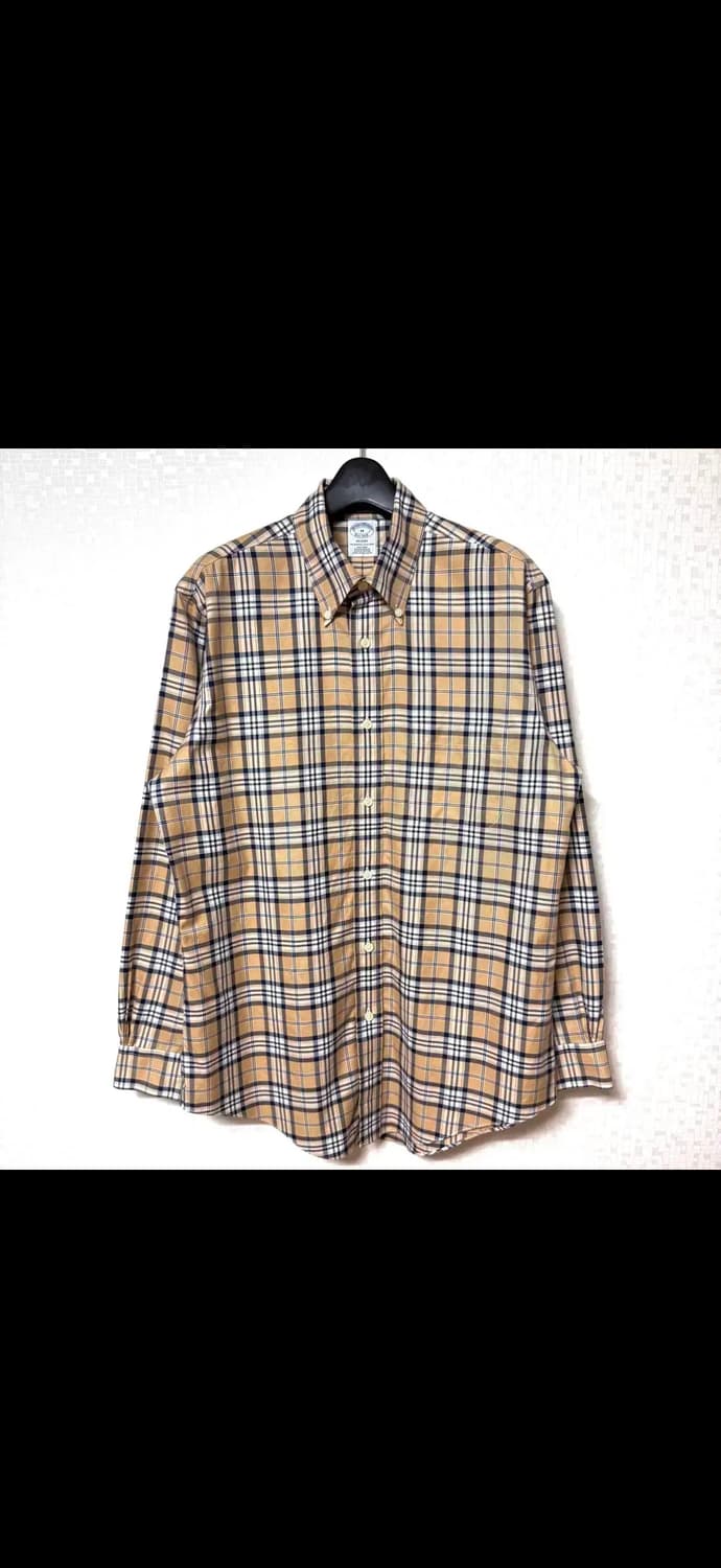 브룩스브라더스 체크 셔츠 남방 상품이미지1