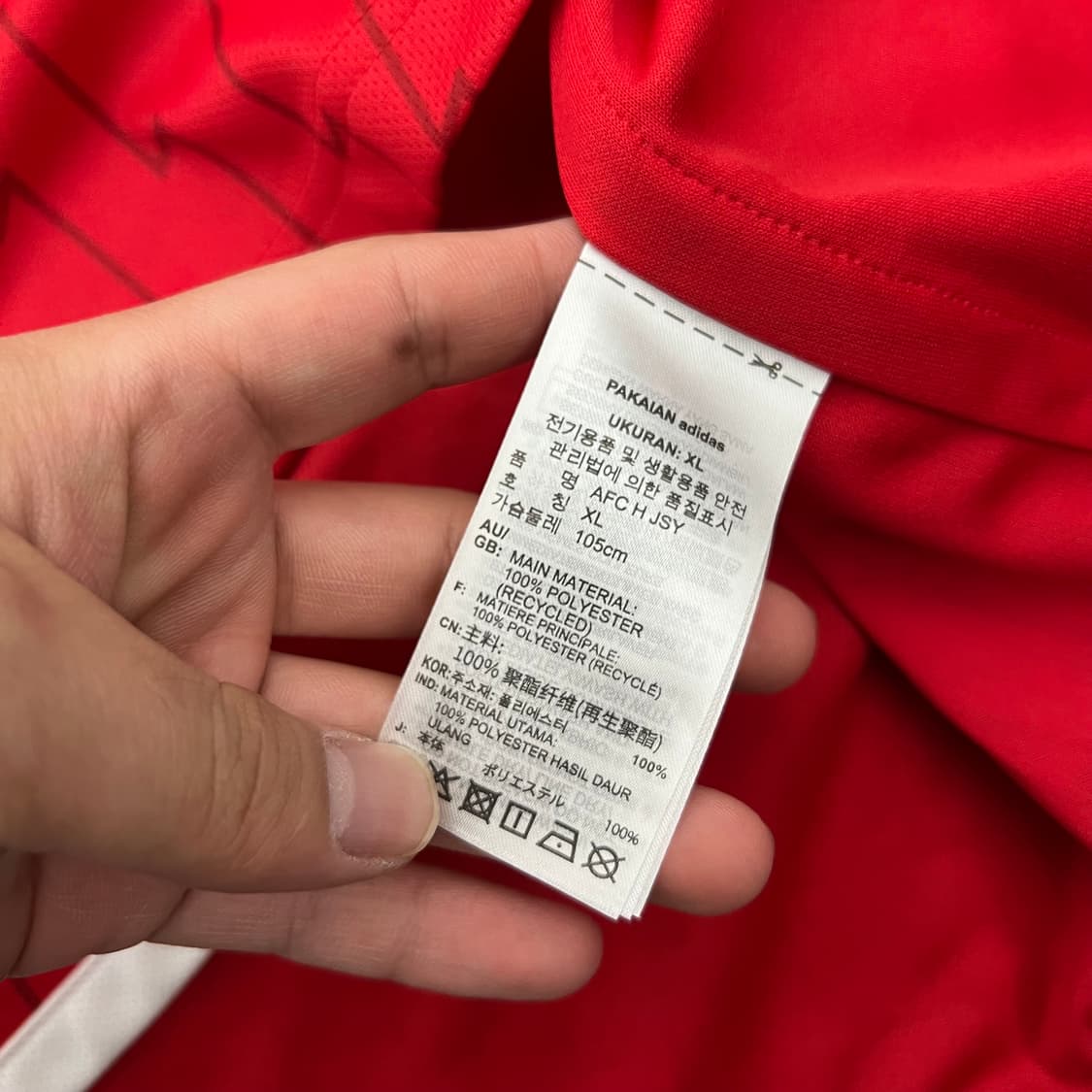 아스날 23-24 데클런 라이스 홈 반팔 유니폼 져지 상품이미지6