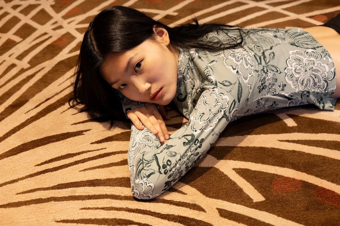 포코포스카 플로럴 롱슬리브 제이드 새상품 상품이미지3