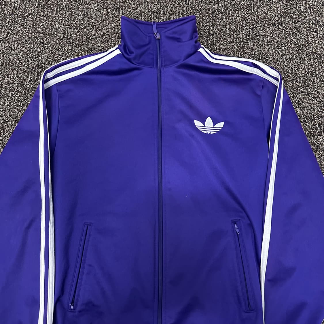 아디다스 파이어버드 트랙탑 져지 집업 퍼플 95(M) 상품이미지2