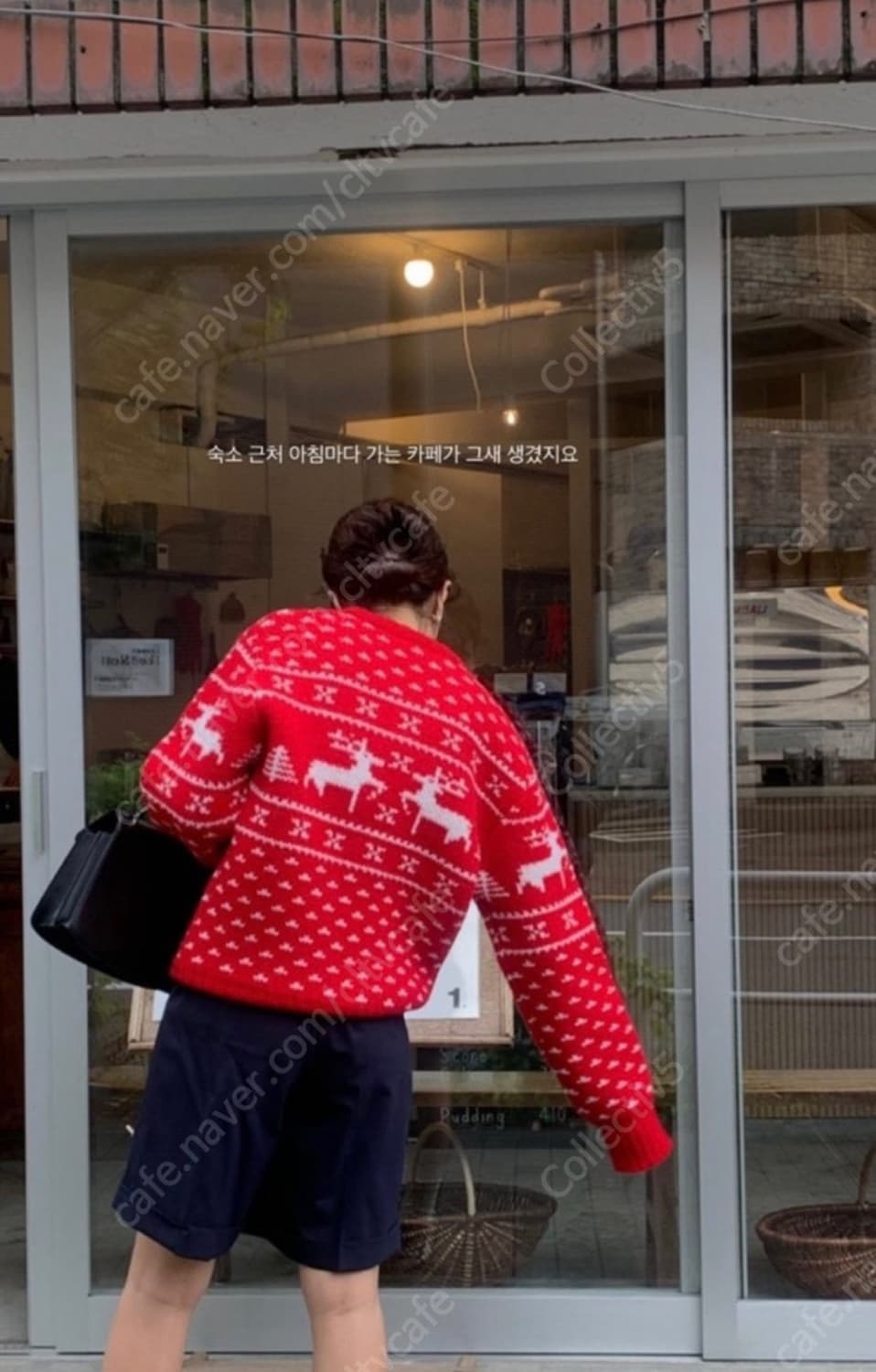 헤이그 Haag /  a winter sweater (red) 상품이미지4