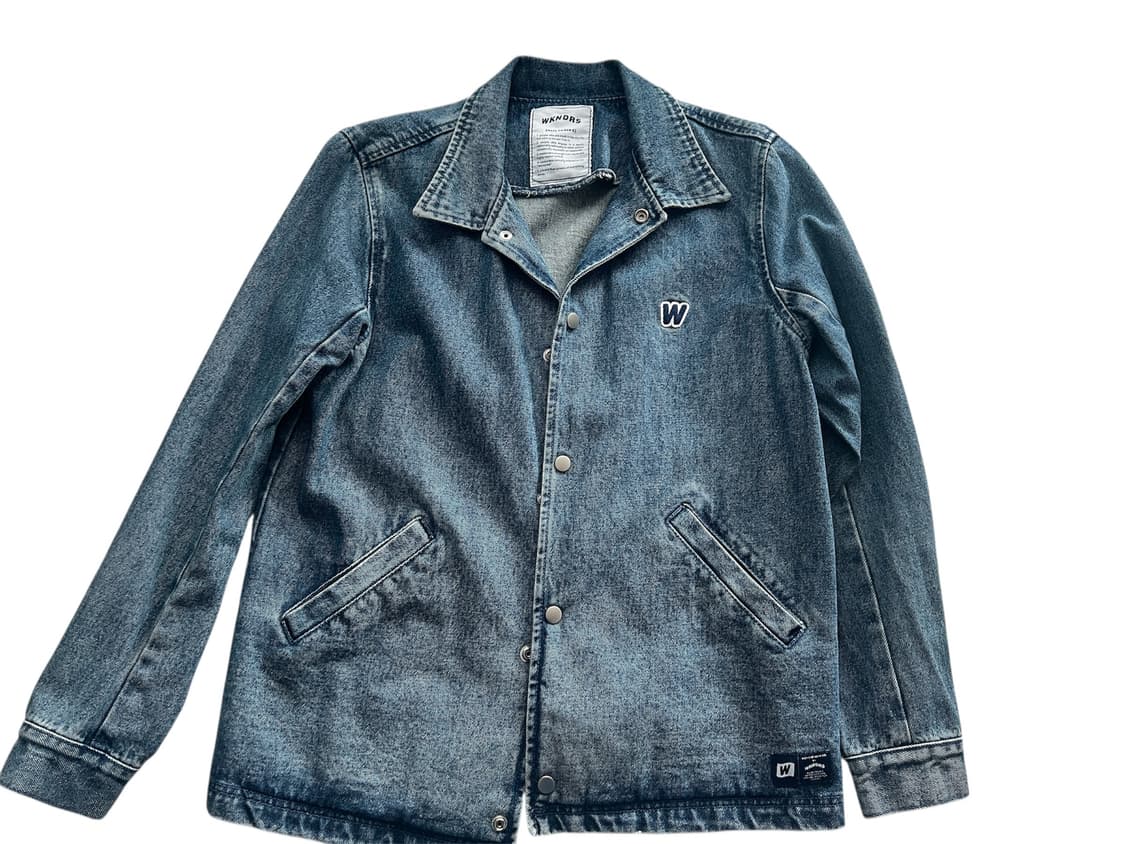 위캔더스 데님 초어 자켓 상품이미지1