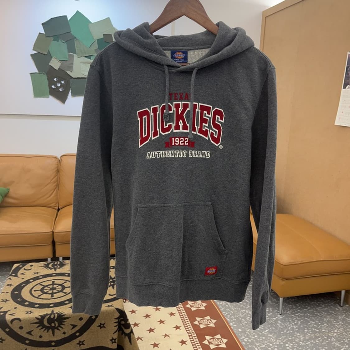 디키즈 올드스쿨 빈티지 캐주얼 스펠아웃 후드티 M C08693 상품이미지3