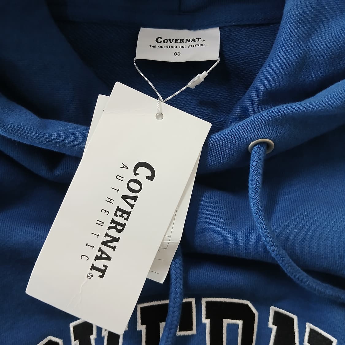 COVERNAT 컬러블록 후드티 상품이미지7