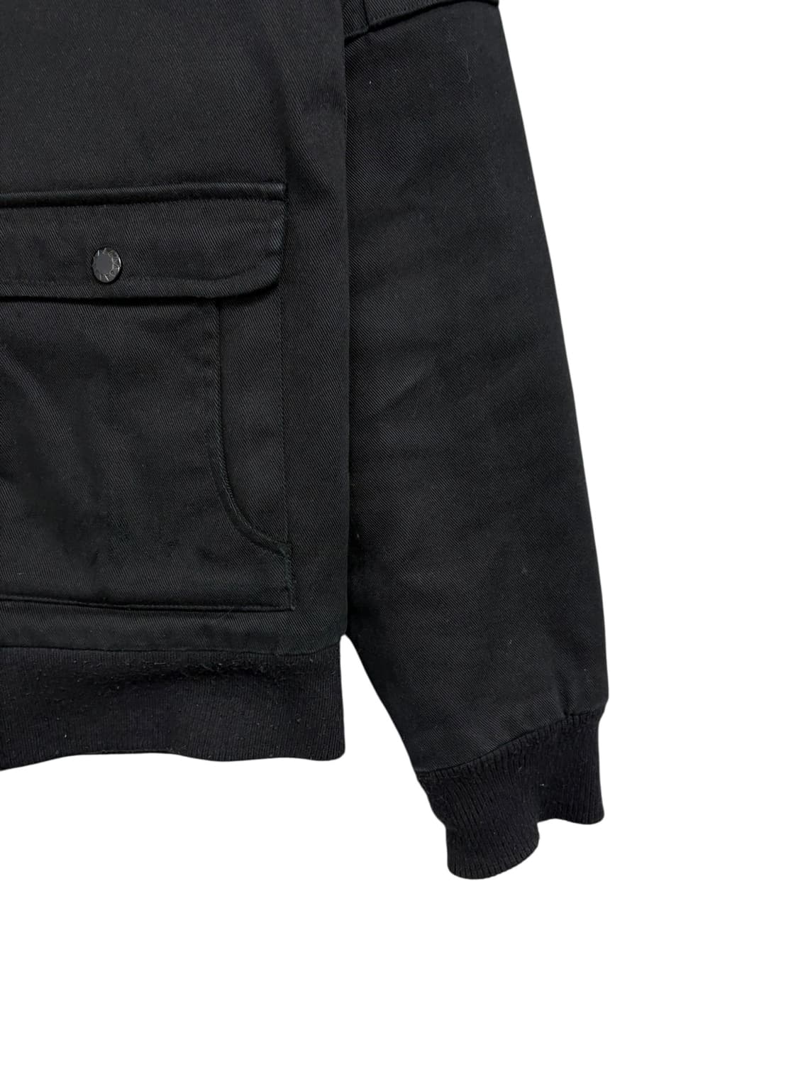 세인트페인 누빔 점퍼 블랙 상품이미지2