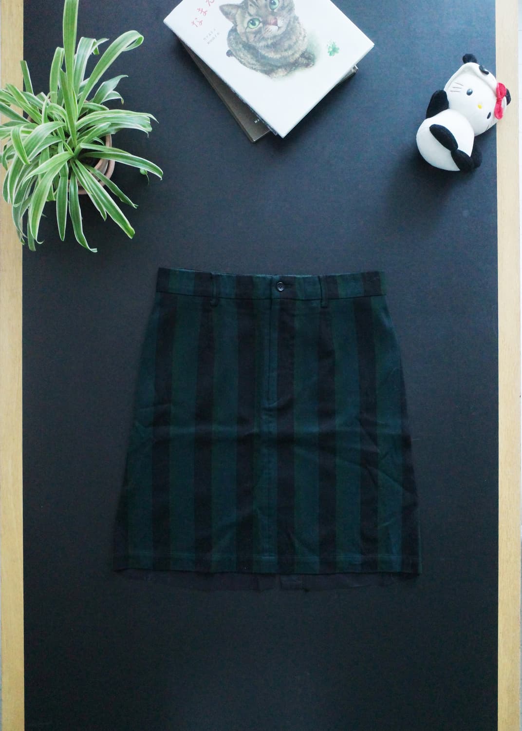 꼼데가르송 트리콧 스트라이프 스커트 상품이미지3