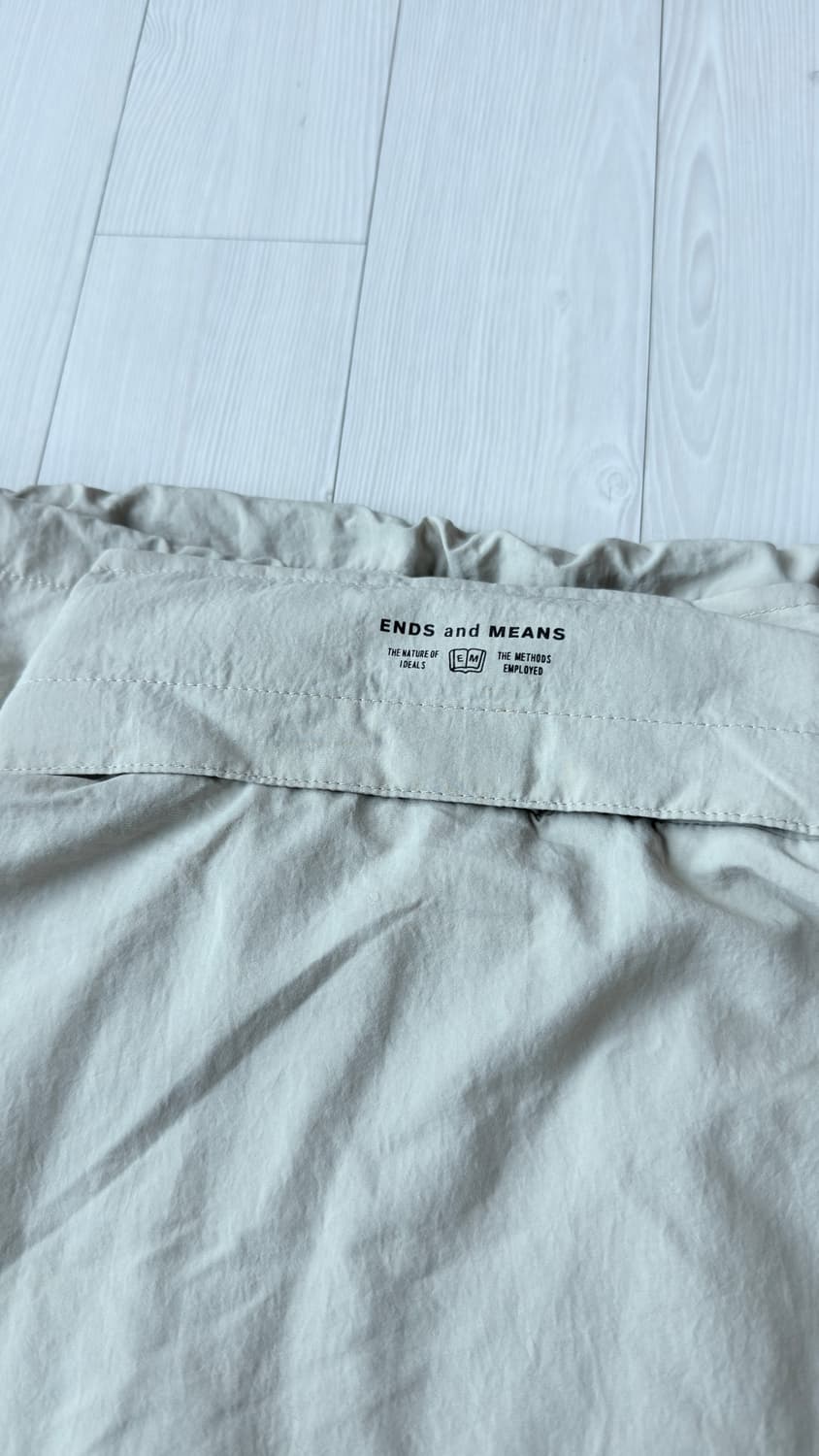 Ends and means 택티컬 라이트 베이지 셋업 상품이미지4