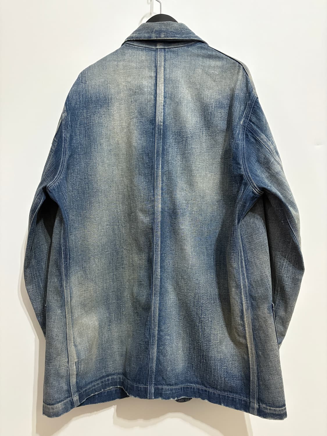 아프레쎄 / 25SS 빈티지 워시드 데님 커버올 자켓 / 3 상품이미지5