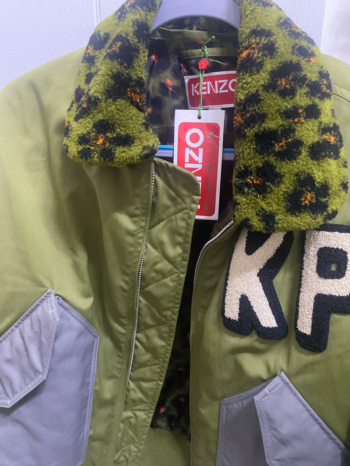 겐조 레오파드 봄버 M 상품이미지4