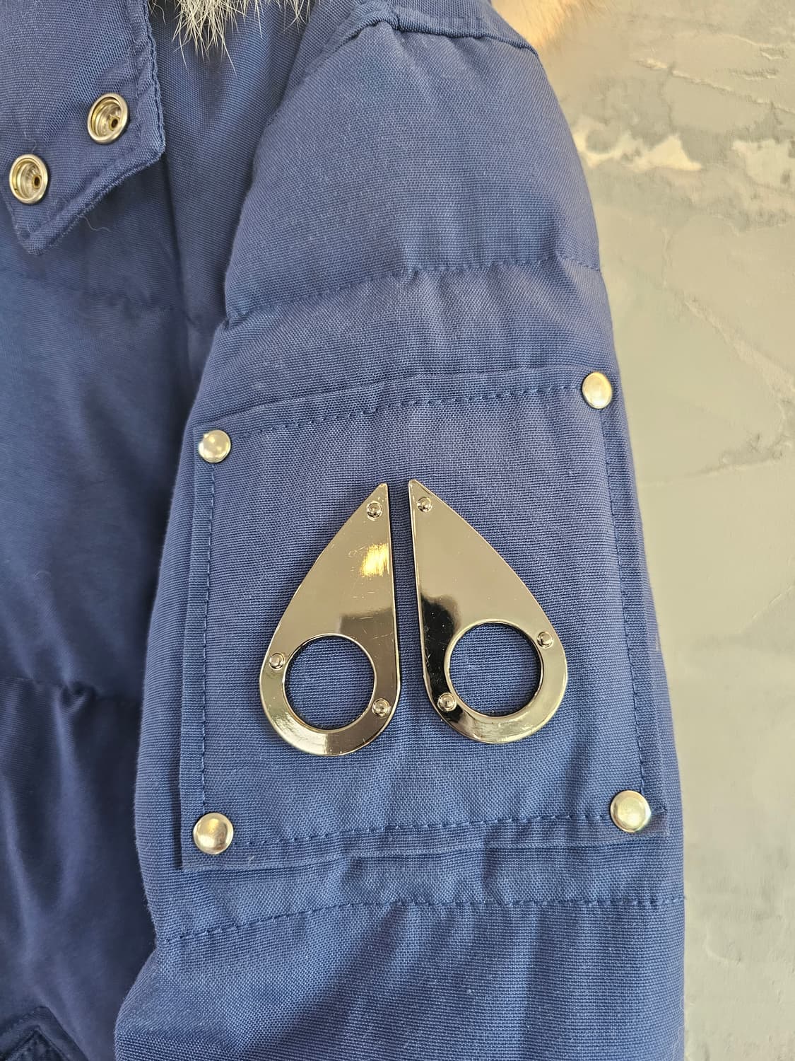 무스너클 스털링 파카 / 블루 컬러 / 남성 S 상품이미지3