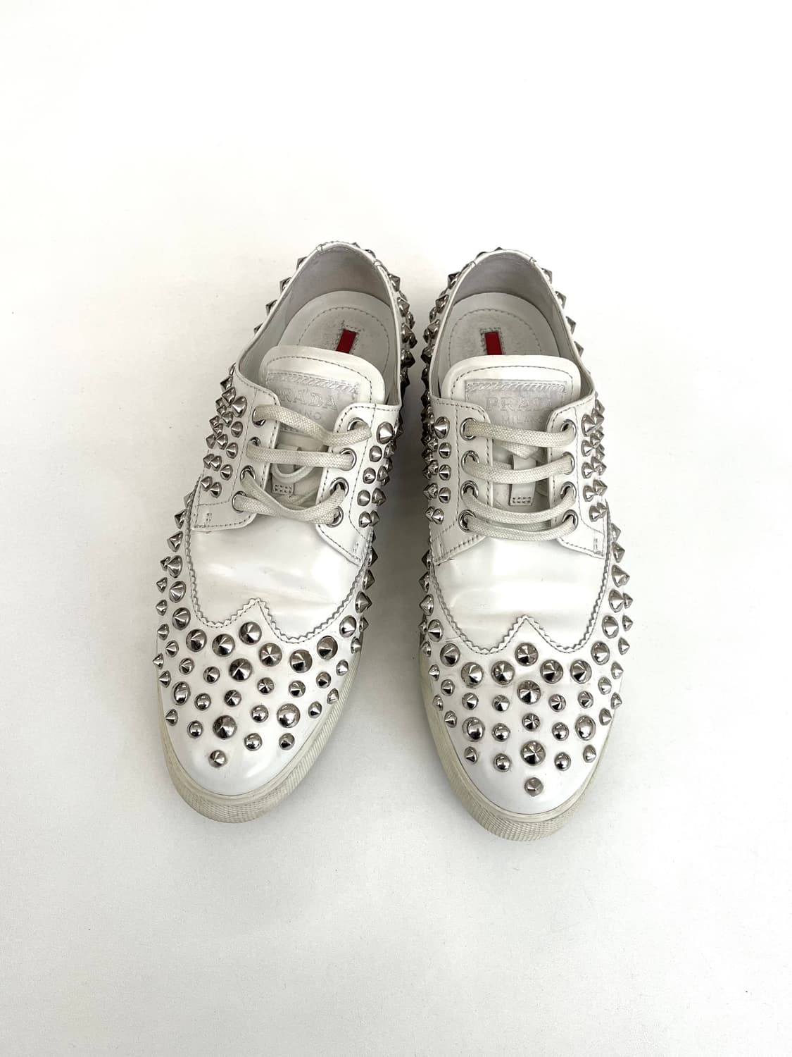 프라다 스포츠 아카이브 스터드 로퍼 스니커즈 상품이미지3