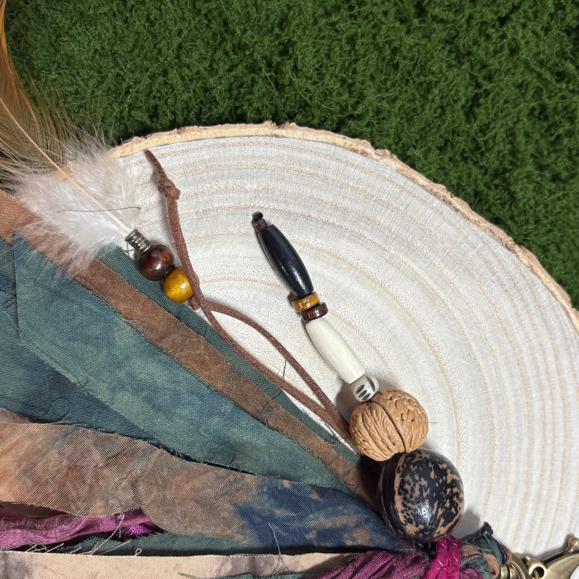 핸드메이드 보헤미안 웨스턴 키링 상품이미지2