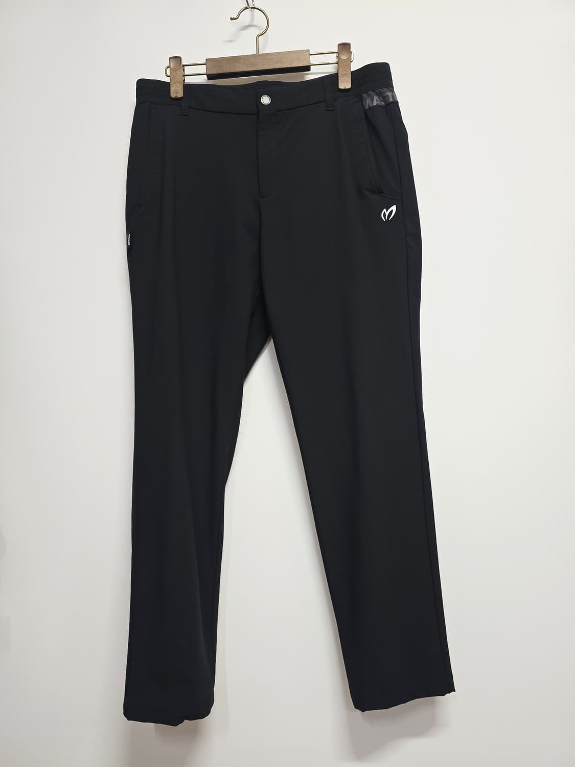 master bunny edition 블랙 골프 바지 상품이미지1