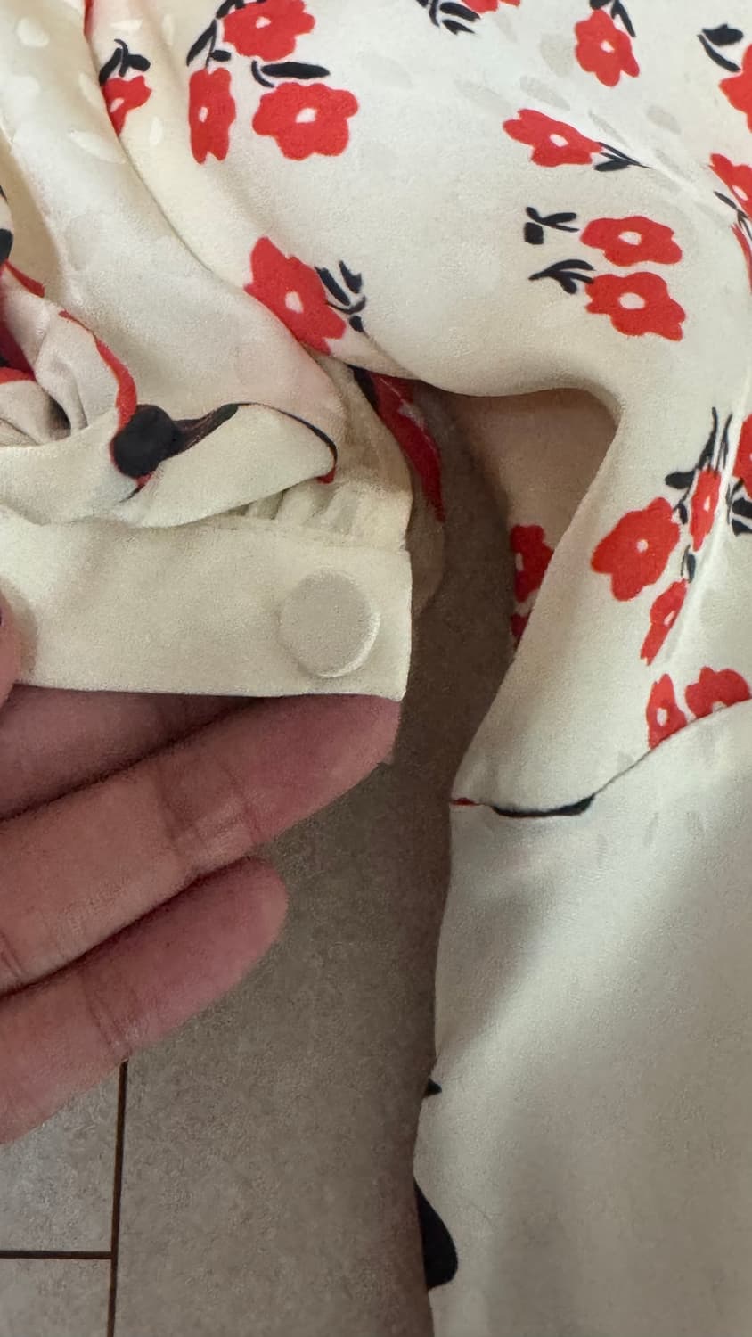 셀프포트레이트 실크 원피스 uk10 상품이미지7