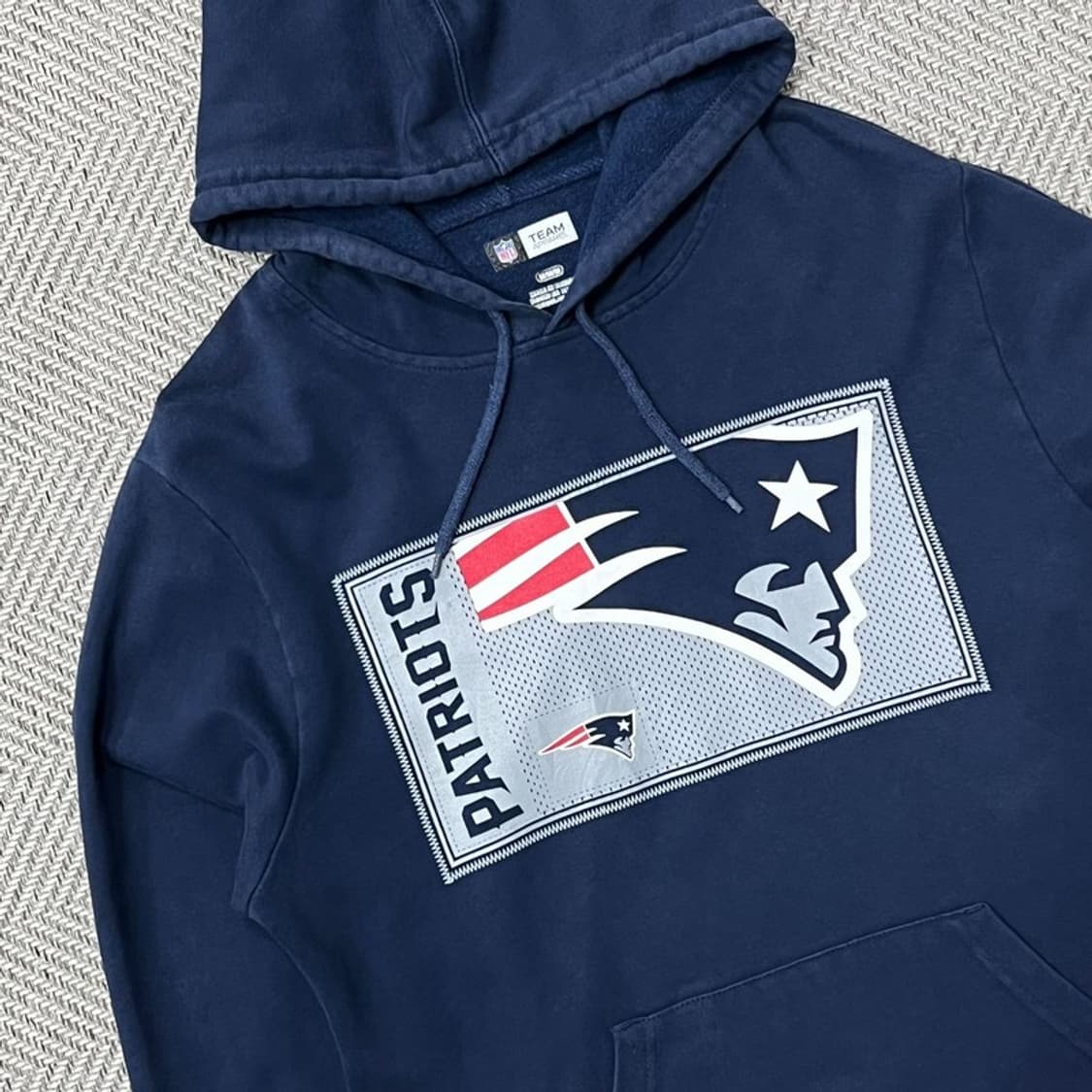 nfl 패트리어츠 프린팅 후드티 v0791 상품이미지3