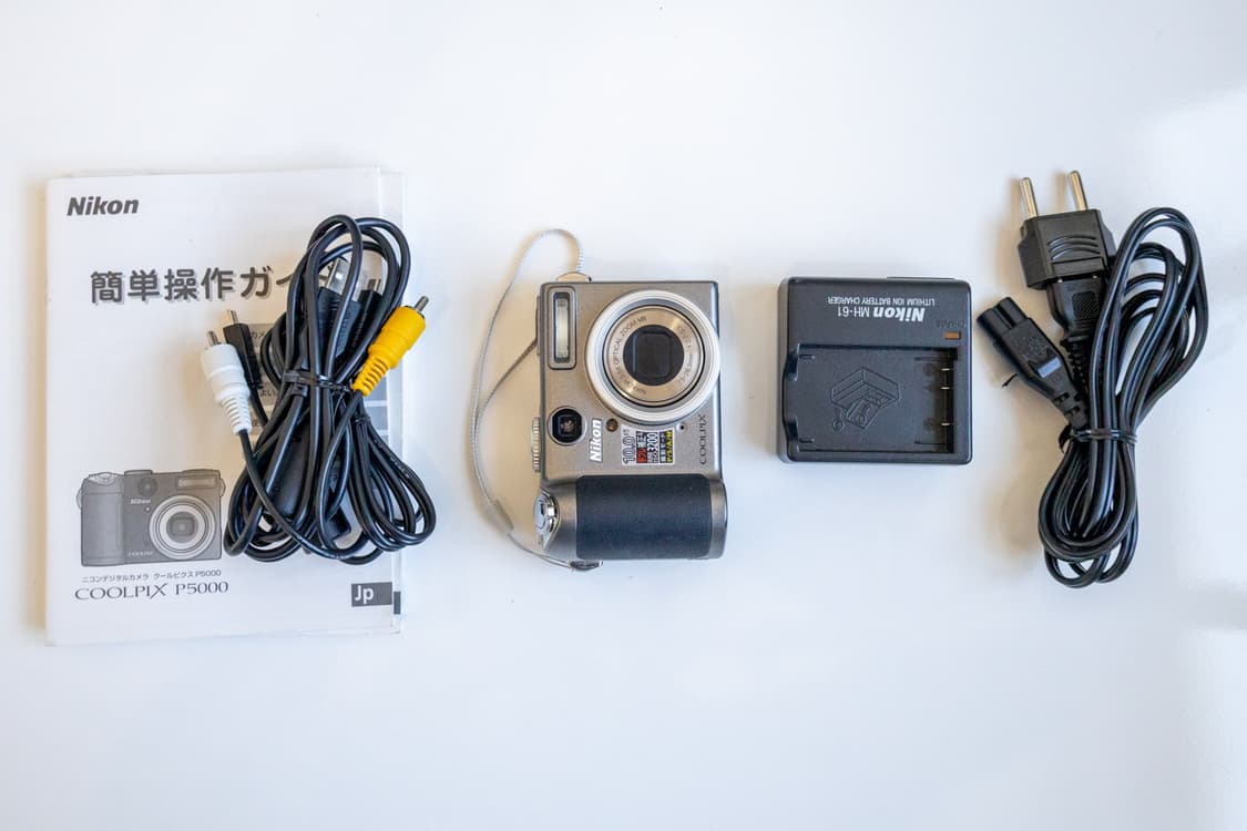 Nikon Coolpix P5000 / 빈티지 디지털 카메라 상품이미지9
