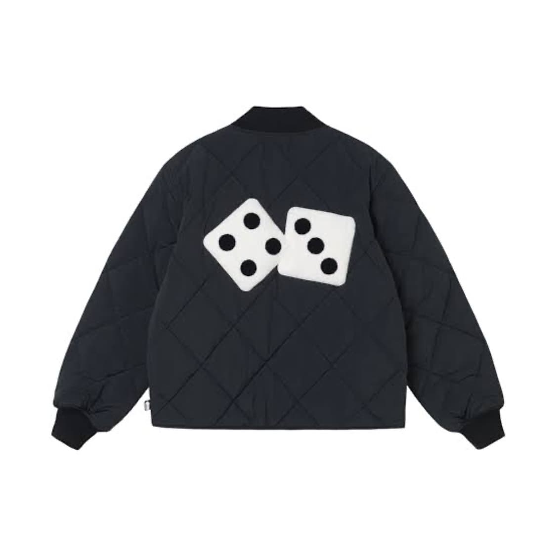 스투시 다이스 퀄티드 라이너 자켓 블랙 L 상품이미지2