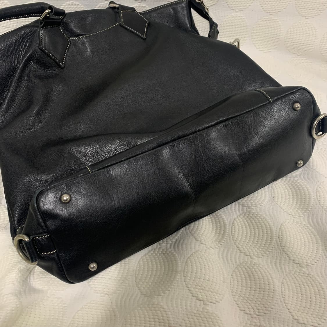 비비안웨스트우드 스티치 가죽 가방 상품이미지5