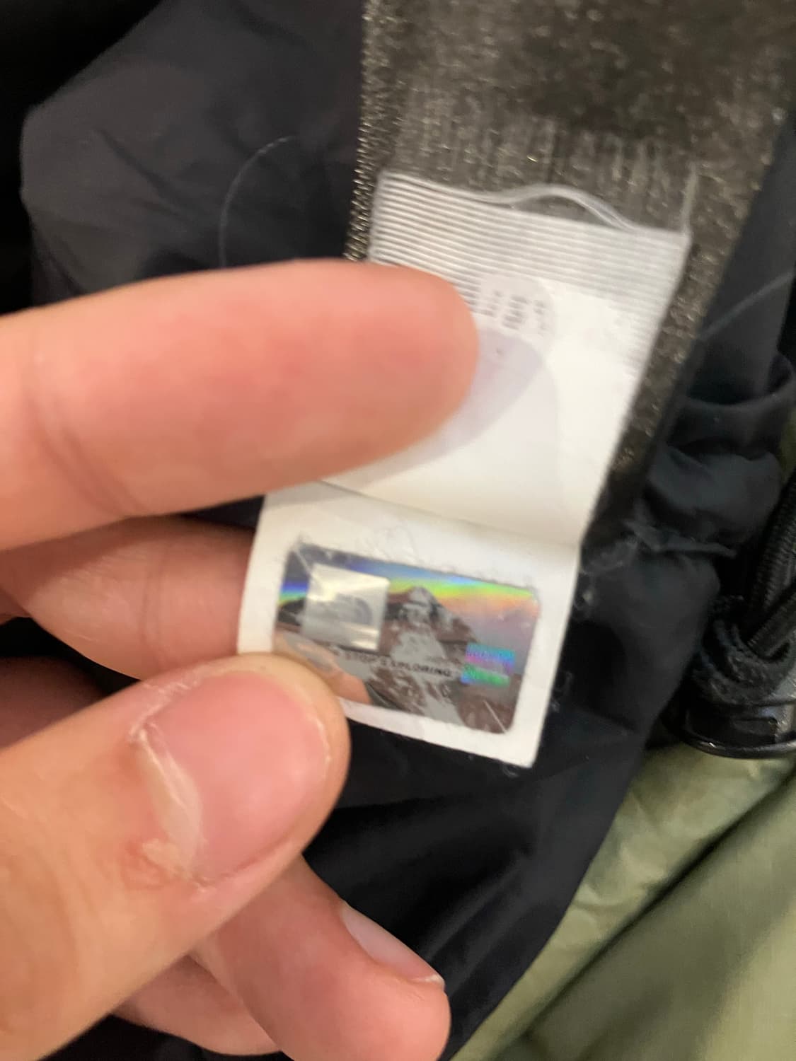 대대장 노스페이스 700필 눕시 패딩 카키 상품이미지6